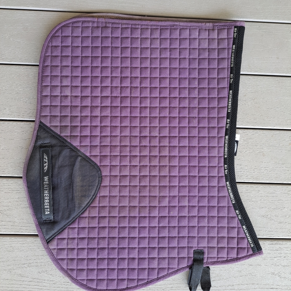 Purple Weatherbeeta All Purpose Saddle Pad